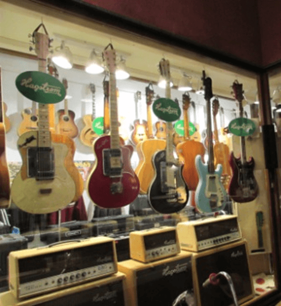 Imagem da galeria Museu da Guitarra em Umea